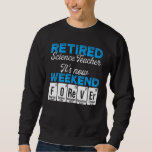 Retrött Science Teacher Helg School Pension Lång Ärmad Tröja<br><div class="desc">Pensionerad forskarlärare vid Helg School Pension 6.</div>