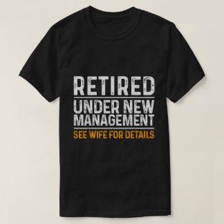 Retrött Se frun Funny Pappa Shirt T