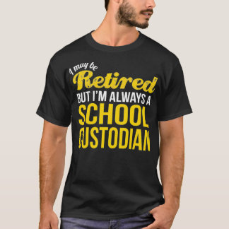 Retrött Skådeförläggare Tshirt Funny Pension T Shirt