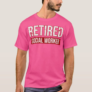 Retrött Social Worker T Shirt