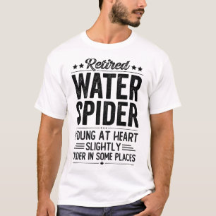 Retrött Vatten Spider T Shirt