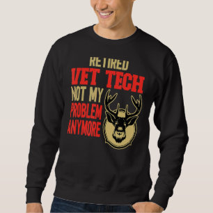 Retrött Vet Tech Hjort Hunting Lång Ärmad Tröja