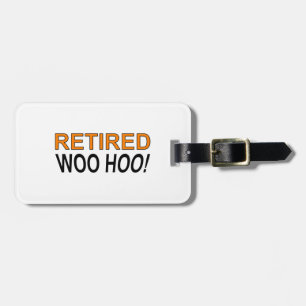 Retrött Woo Hoo Bagagebricka