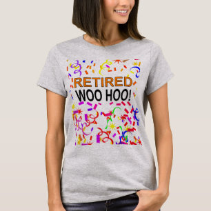 Retrött Woo Hoo Confetti Party T Shirt