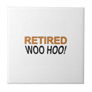 Retrött Woo Hoo Kakelplatta