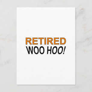 Retrött Woo Hoo Vykort
