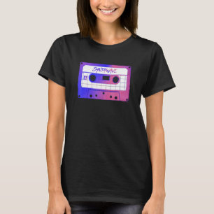 Retrovåg Synthwave 80-talsdesign för åttiotalet Mu T Shirt