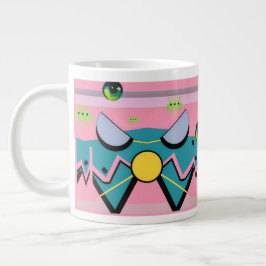 Retrovågor av Fame - Ken Gage Art Jumbo Mugg