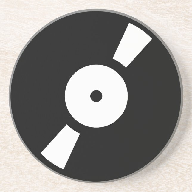 retrovinylskiva underlägg sandsten (Framsidan)