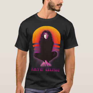 Retrowave Kate Bush Fanart Design T Shirt