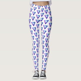 RETROWAVE SYNTHWAVE PALMTRÄD TRIANGEL LEGGINGS