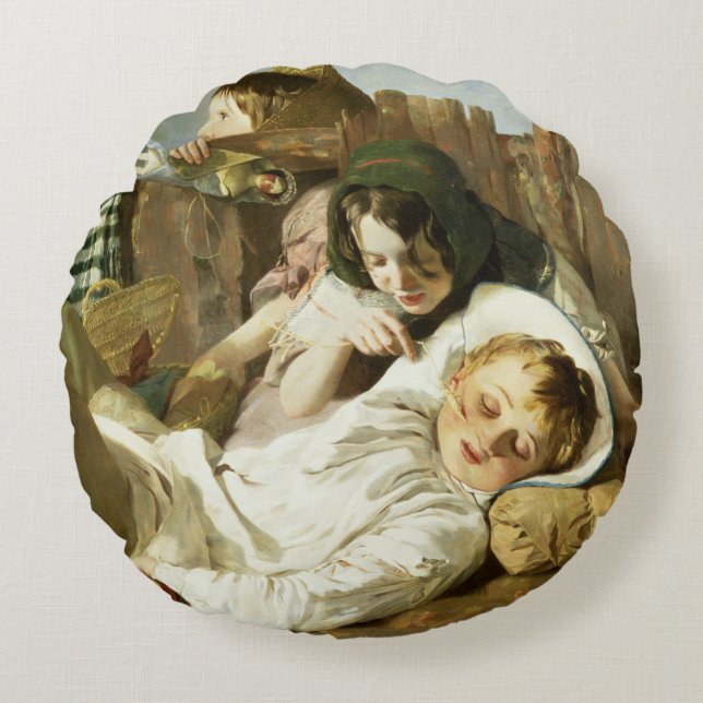 Retstickan Rund Kudde (Framsidan)