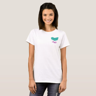 Rett syndrom medvetenhet i oktober (Hans styrka) T Shirt