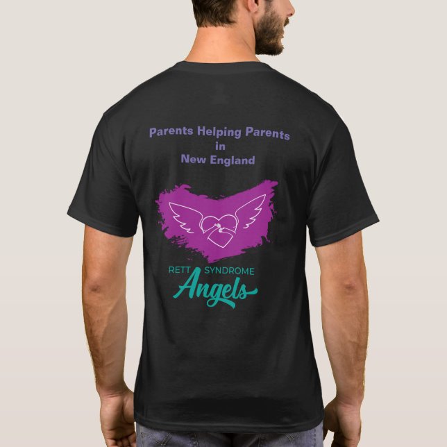 Rett Syndrome Classic Unisex T Shirt (Baksida)