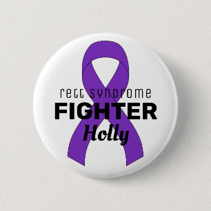 Rett Syndrome Ribbon White-knapp Knapp