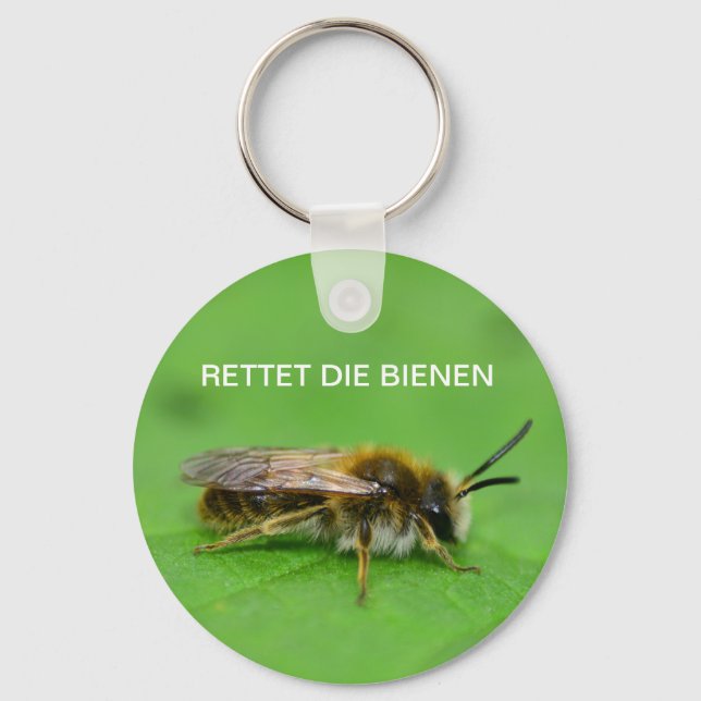 Rettet die Bienen Nyckelring (Framsida)
