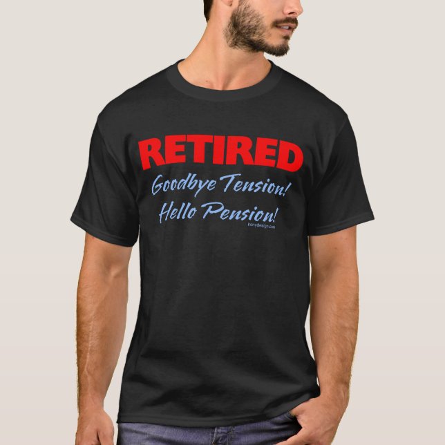 Retur Adjö Tension Slogan Tröja (Framsida)