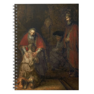 Retur av den Prodigal sonen, c.1668-69 Anteckningsbok