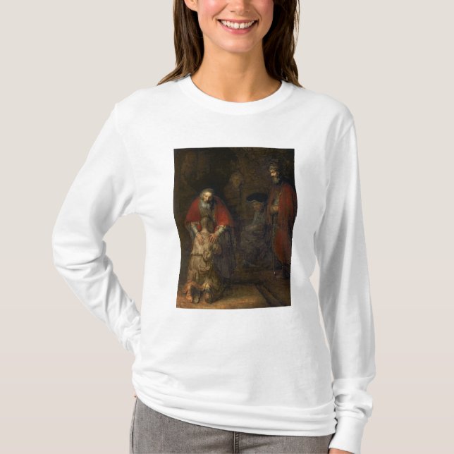 Retur av den Prodigal sonen, c.1668-69 T-shirt (Framsida)