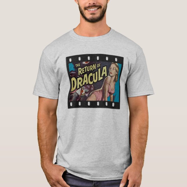 Retur av Dracula T Shirt (Framsida)