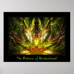 Retur av Quetzalcoatl Poster