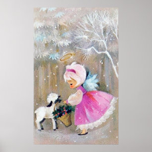 Retur Julgel Angel-Helgdag poster