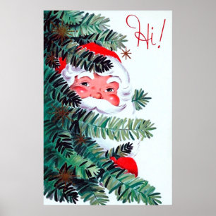 Retur jultomtens Helgdag poster