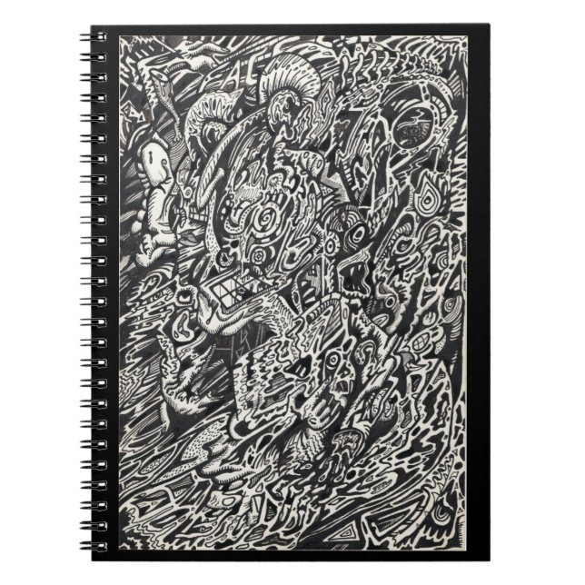 Retur, Microdot Man Anteckningsbok (Framsidan)