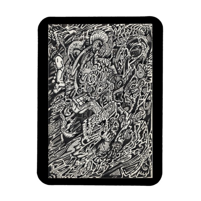 Retur, Microdot Man Magnet (Vertikal)