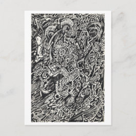 Retur, Microdot Man Vykort