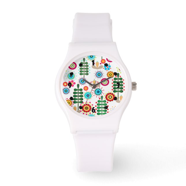 Retur, rost, folklore armbandsur (Framsida)