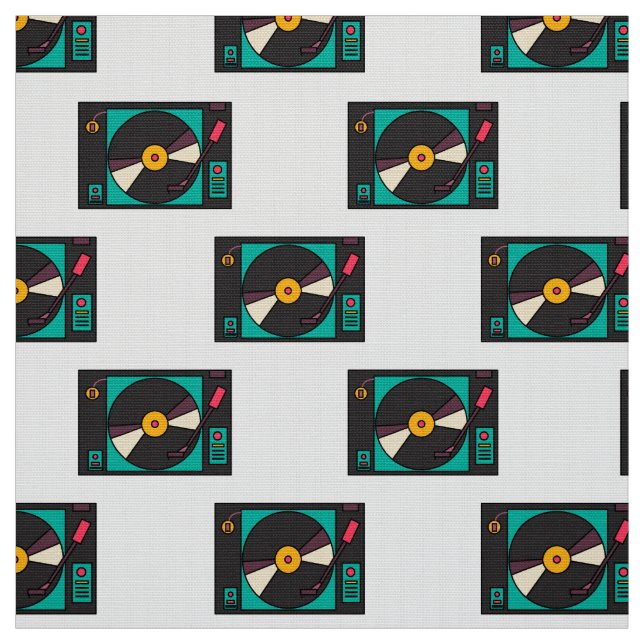 Retur-vintage-postspelare för mönster-väv tyg (Provkarta)