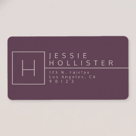 Returadress av äggproduktionsanläggning och Silver Adressetikett