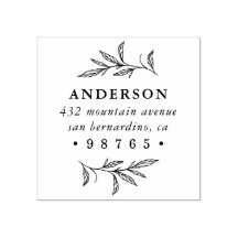 Returadress av botaniskt Vild