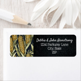 Returadress av Coolan för skörd av jordbruksmark M Etikett