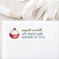 Returadress av O-Fish-Ally Birthday Bobber