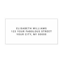 Returadress eller text stämpel