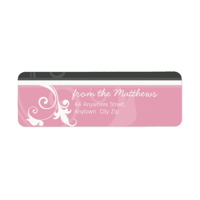 RETURADRESS-ETIKETT: över 1L Returadress Etikett (Framsidan)