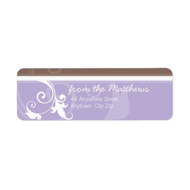 RETURADRESS-ETIKETT: över 5L Returadress Etikett (Framsidan)