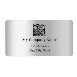 returadress för affärskvot för silver fraktsedel