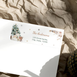 Returadress för babybabykläder för Polar i baby Etikett