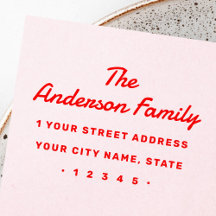 Returadress för fet återtypografi