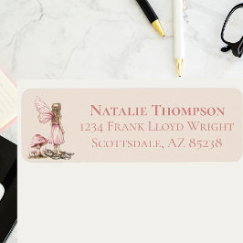 Returadress för första Födelsedagsfestens Anpassni Etikett