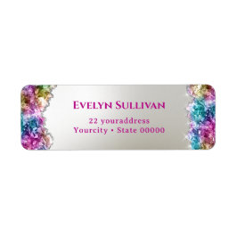 Returadress för iravcentkristaller returadress etikett