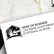 Returadress för modern Gräsmatta-Logotyp