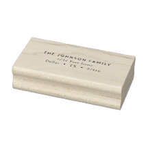 Returadress för modernt klassiskt kuvert