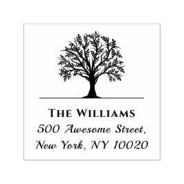 Returadress för Namn-skript i Trendig-familjen Självfärgande Stämpel