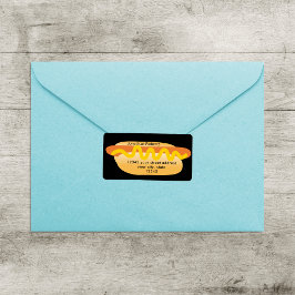 Returadress för Novelty av Hund för coola - funny Adressetikett