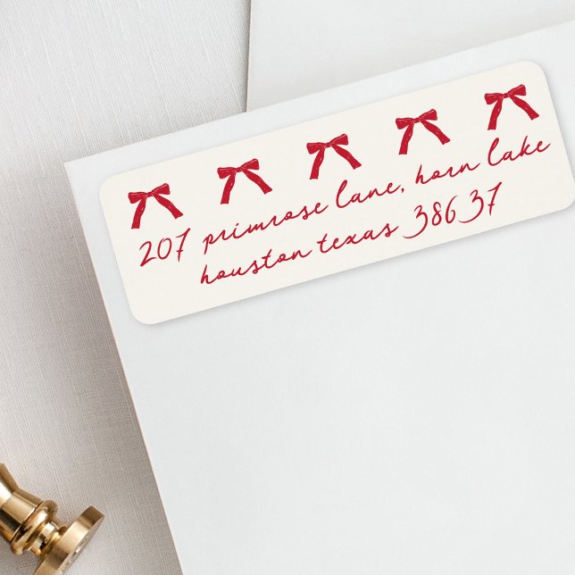 returadress för röda vinbärsbögar från vindrutetor etikett (Skapare uppladdad)