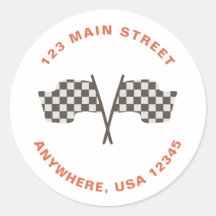 returadress för tävling-bilens födelsedag